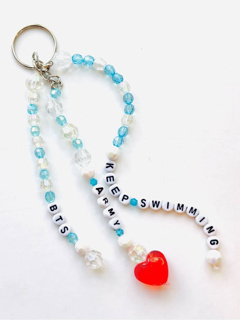 BTS KEEP SWIMMING KEYCHAIN
